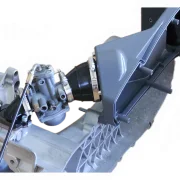 Airbox 3D gedruckt Piaggio Maxi schwarz glasfaserverstärkt
