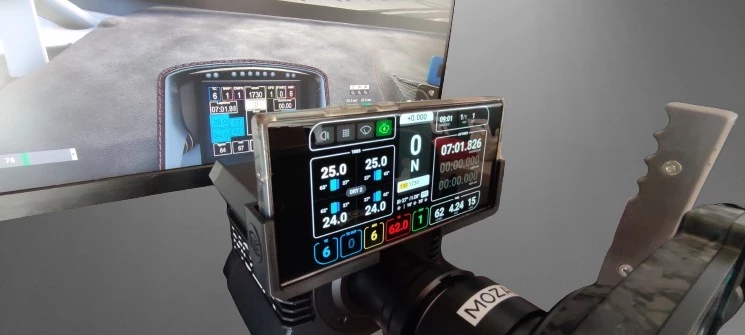 Moza Racing Wheel Smartphone Halterung universal Sim Racing Dashboard