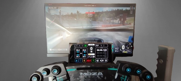 Moza Racing Wheel Smartphone Halterung universal Sim Racing Dashboard